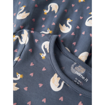 NAME IT Kjole Vilisa Vintage Indigo Swan Princess